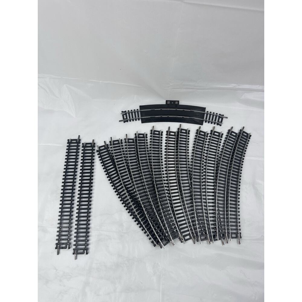 Tyco Train Track HO Scale 25671 18R Curve Terminal Rerailer Vintage 14pc Mixed
